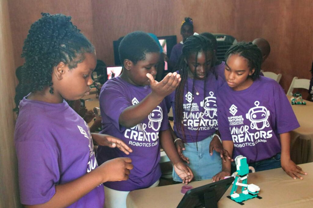 Youngsters code, build, and dream at 10th SVF Robotics Camp