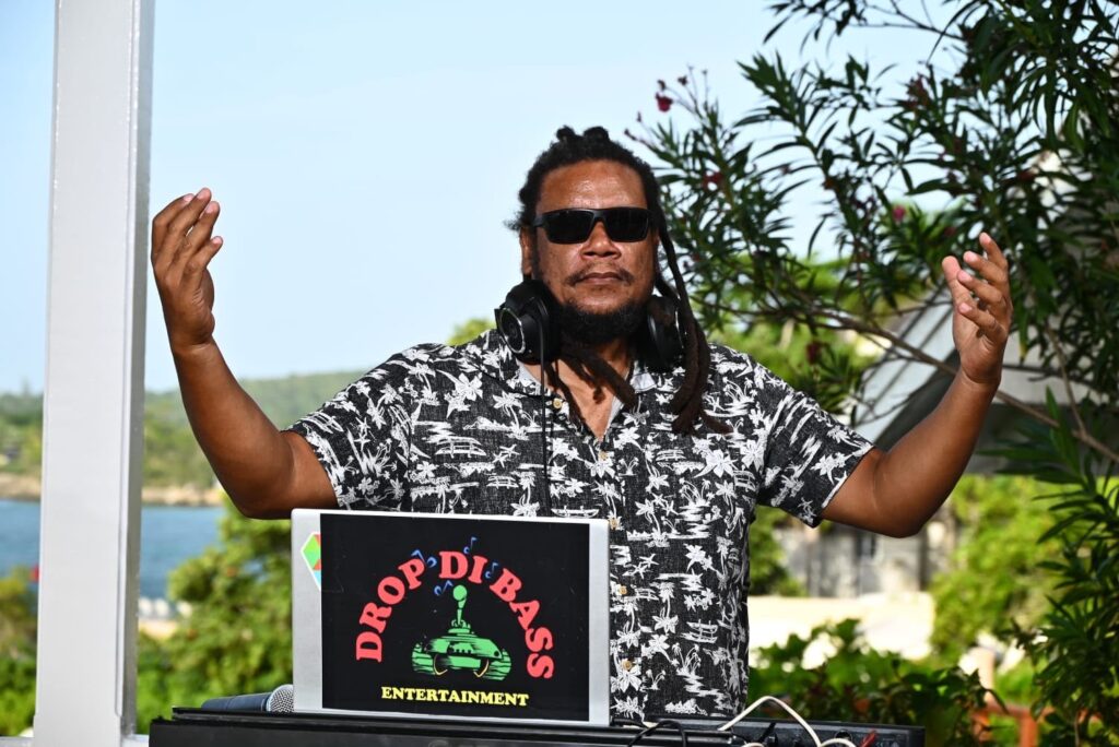 DJ Freddie Kruger helps set the stage for T.I. and Tiny’s Jamaican vow renewal