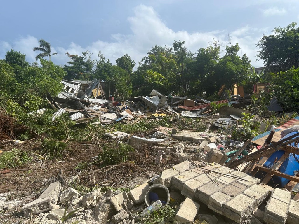 WATCH: 20 families homeless after early morning demolition in Trelawny