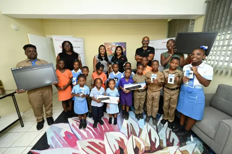 VM Investments CEO gives back to alma mater Dallas Primary & Infant School