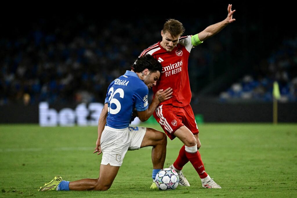 Arteta lauds in-form Odegaard as ‘remarkable’ Arsenal edge Napoli