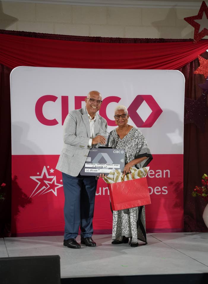 Jamaican place second in regional CIBC Caribbean Unsung Hero competition