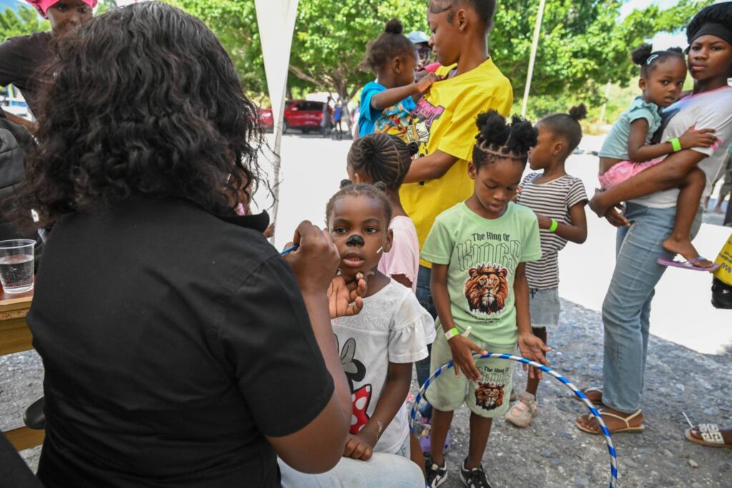 Yallahs Police Youth Club back-to-school treat