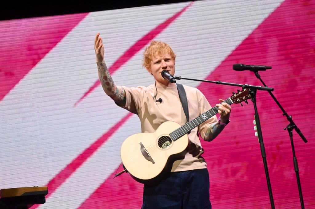 Ed Sheeran denies being behind Macklemore removal