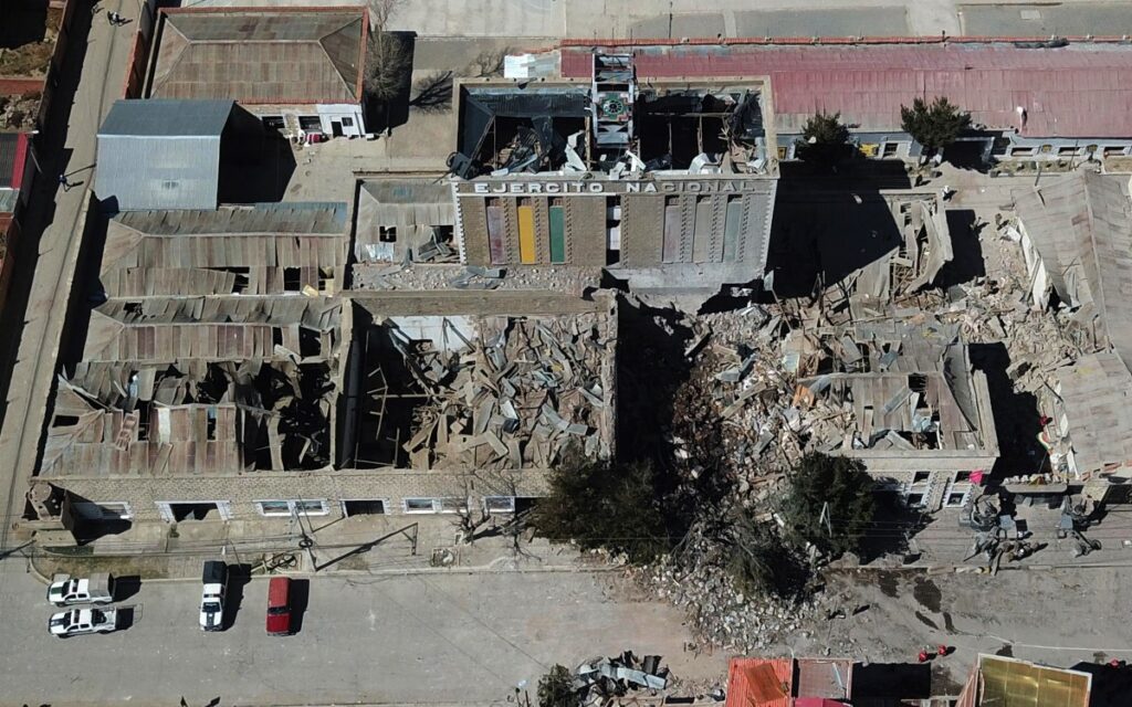 Two dead, 14 people missing after Bolivia army base blasts