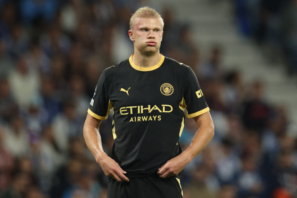 Haaland double powers Man City to victory over Porto