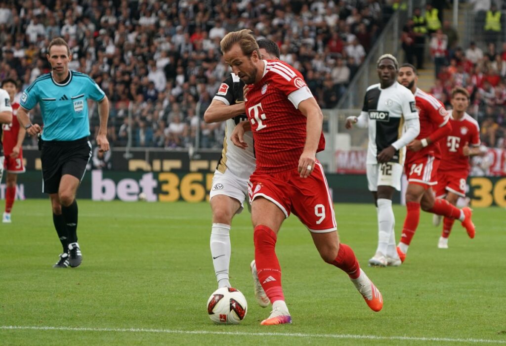 Kane edges Bayern past Elversberg in Bundesliga