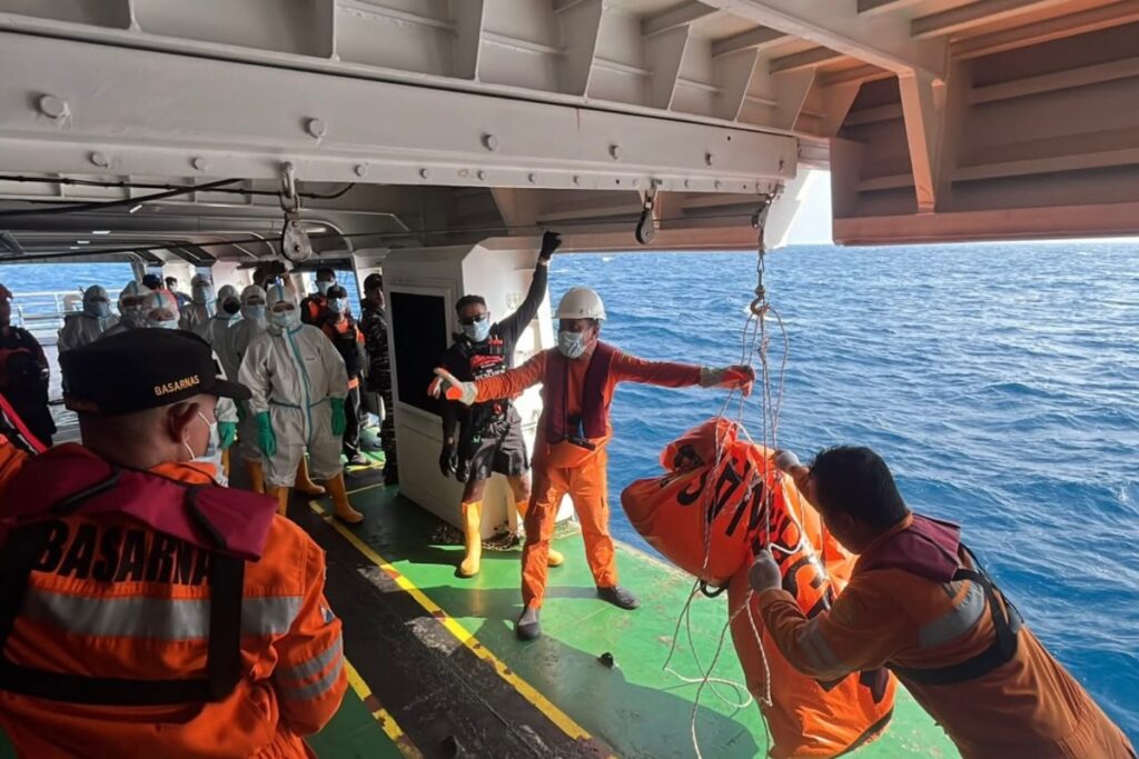 Death toll from Indonesia ferry sinking jumps to 64