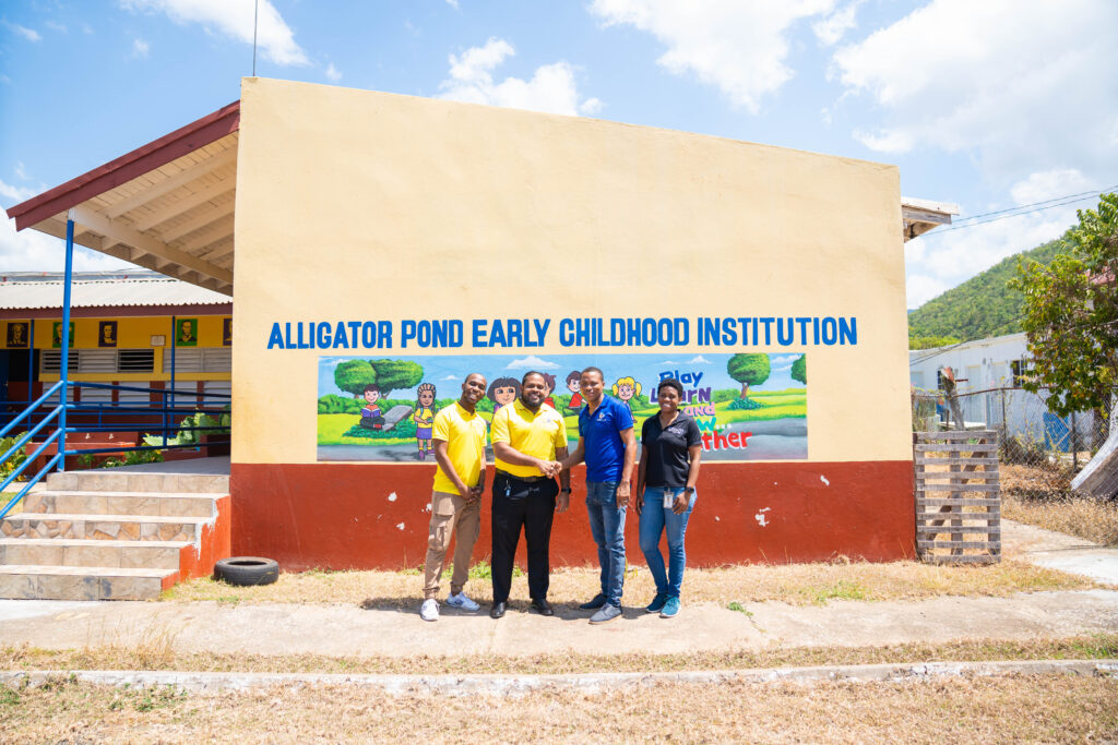 Restored reading centre gives Alligator Pond children a safe place to learn
