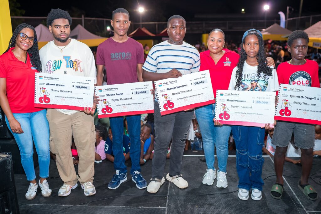 CB Chicken hosts back-to-school treat for children in Tivoli Gardens