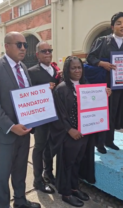 Lawyers protest mandatory minimum sentences under Firearms Act