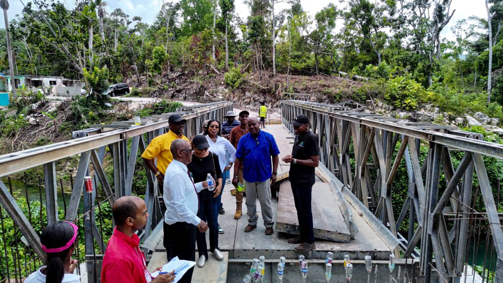 Reconstruction of Over River Bridge continues with resilience upgrades