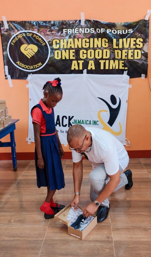 Porus primary graduates honoured as shoe drive reaches eight Manchester schools
