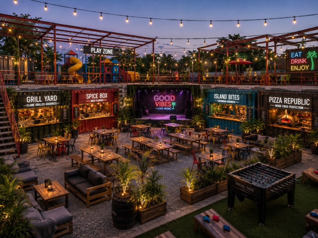Social Yard adds momentum to Constant Spring–Manor Park renewal