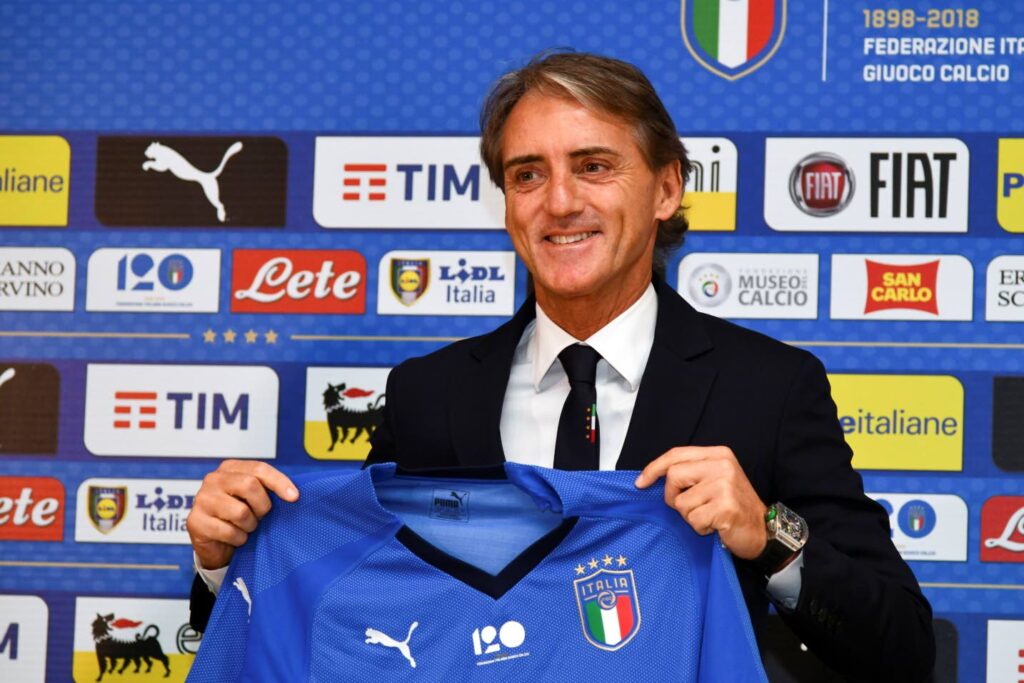 Mancini brings nine newcomers into first squad of his Italy comeback