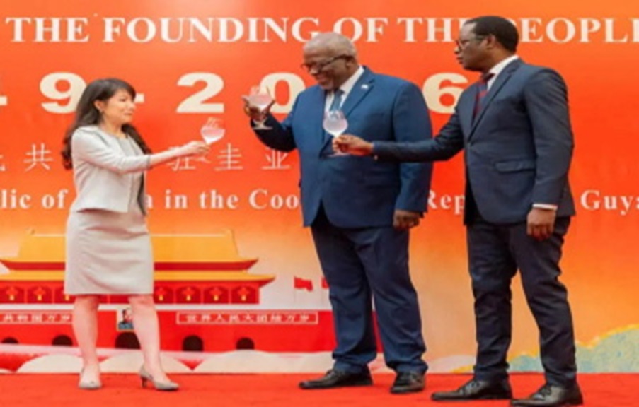 Guyana says trade with China exceeded US$1 billion last year