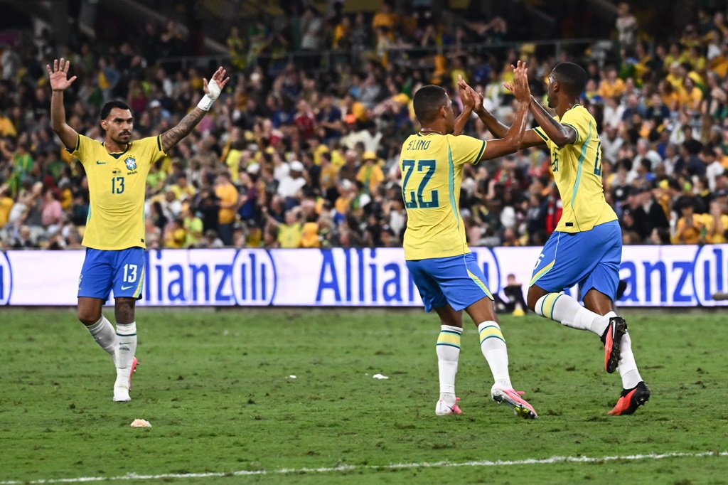 Rayan header salvages 1-1 draw between Brazil and Australia