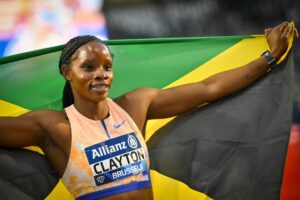 Tina Clayton joins list of Jamaican 100m Diamond trophy winners