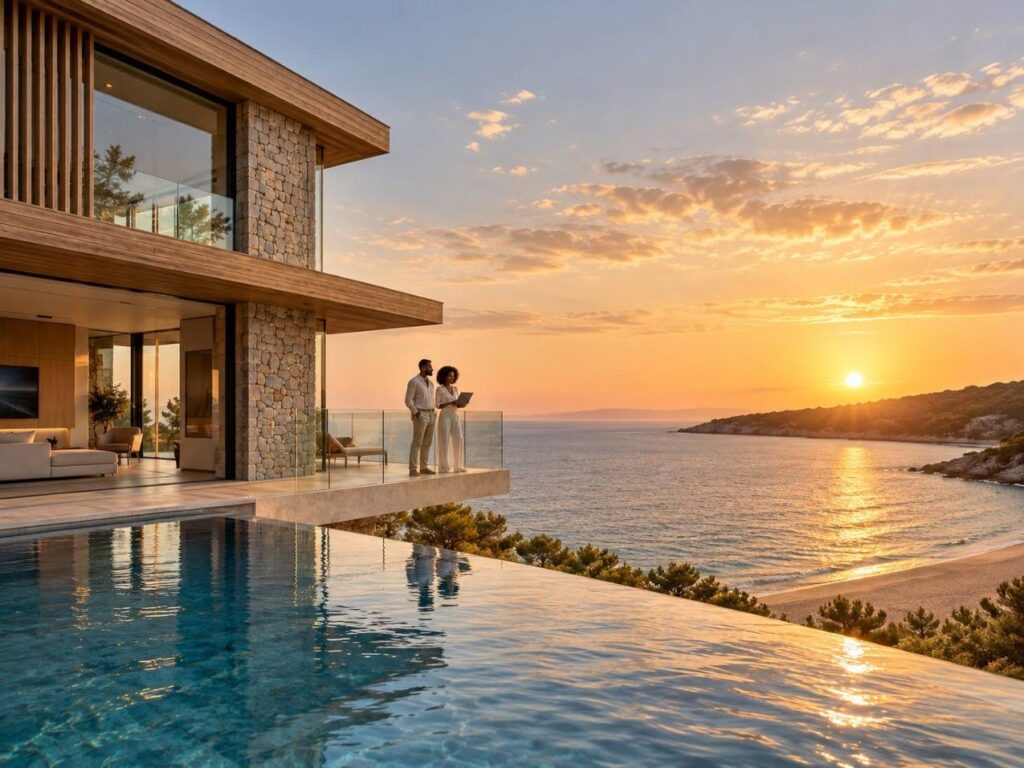 What is for sale, the house or agent?