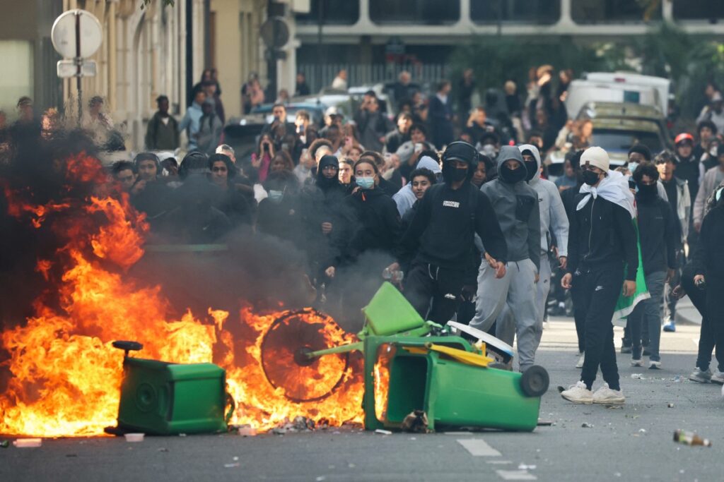 Hundreds of schools to shut Monday as student protests rock France