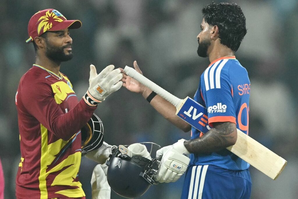 Shreyas Iyer’s maiden T20I century guides India to eight-wicket win over West Indies