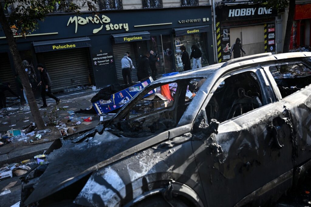 More than 1,800 arrested in France protests