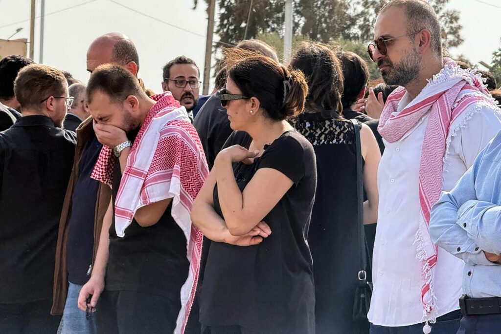 Shock and grief in a Jordanian village after church attack