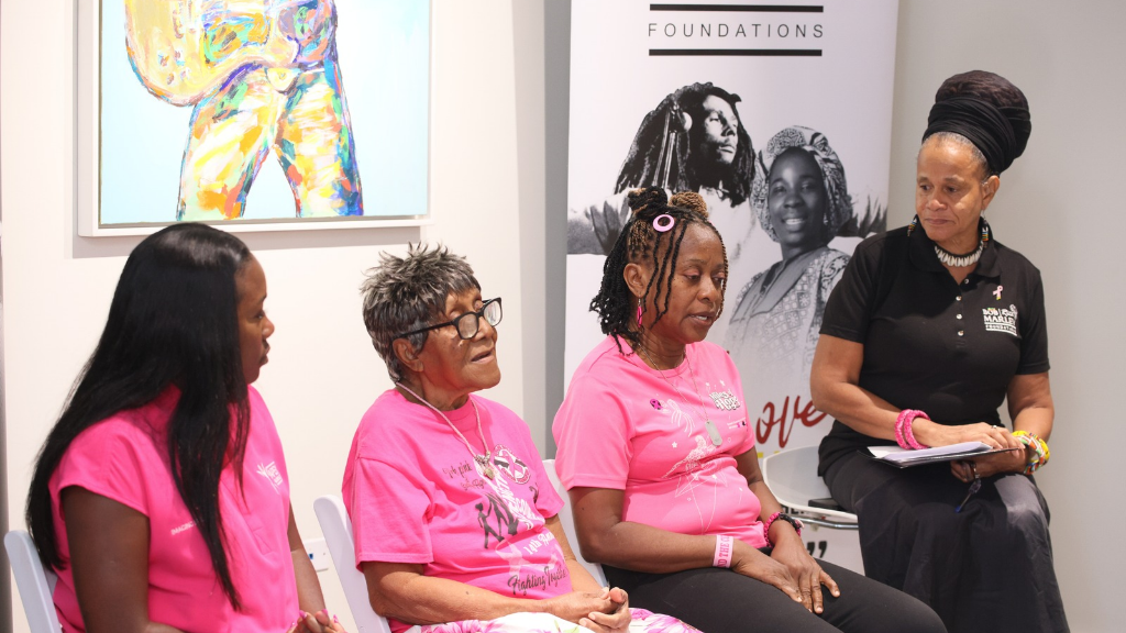 Bob and Rita Marley Foundations give 50 women free mammograms