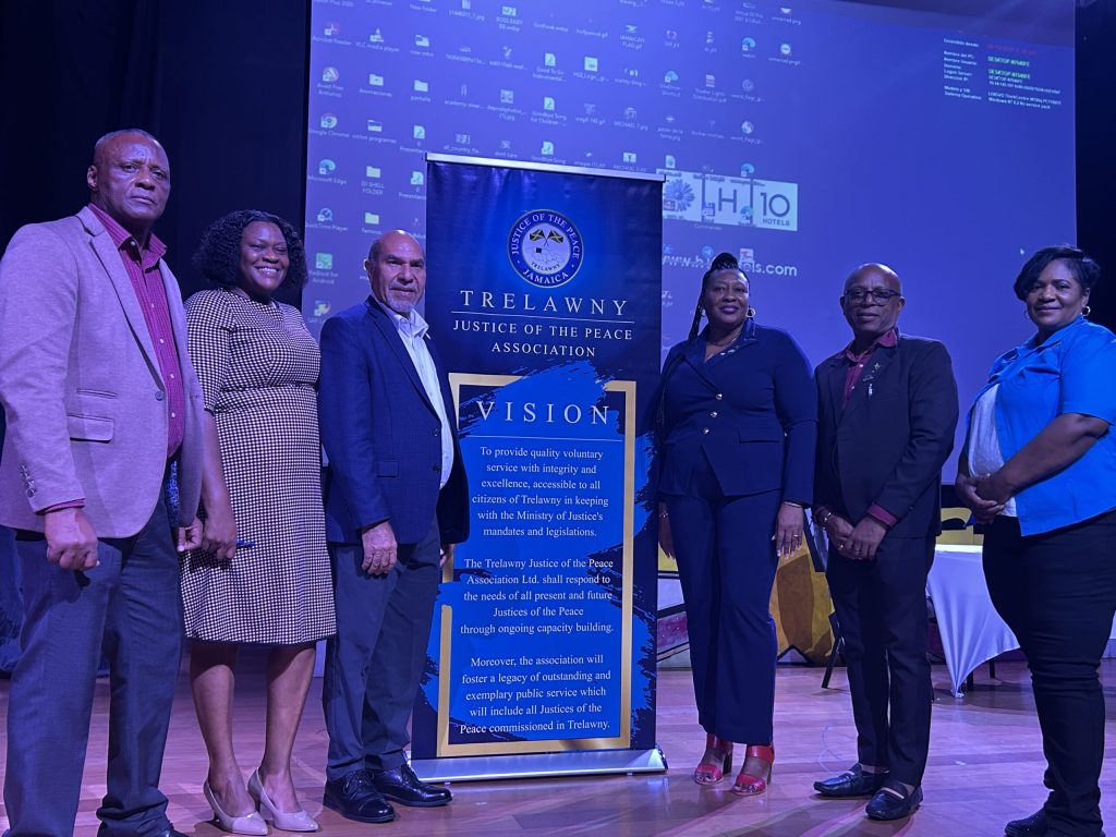 Rutty pledges unity, greater service as new Trelawny JP Association president