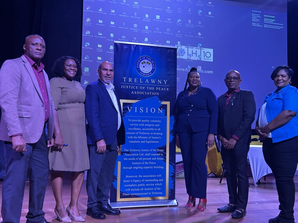 Rutty pledges unity, greater service as new Trelawny JP Association president