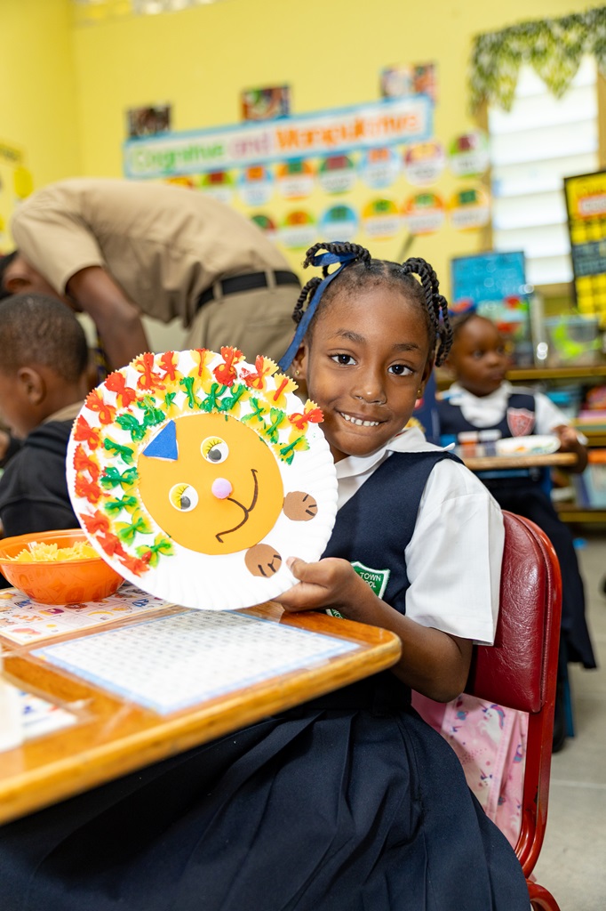 World Pasta Day sparks creativity at Spanish Town Infant School