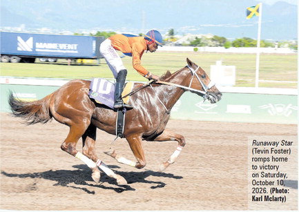 Runaway Star returns in style after 17-month layoff