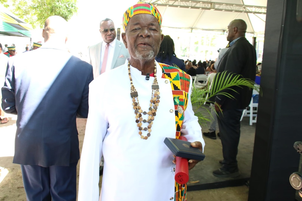 Bongo Herman glad to be awarded national honour ‘when I’m alive’
