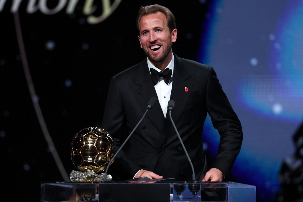 Kane beats Yamal and Mbappe to taste Ballon d’Or glory