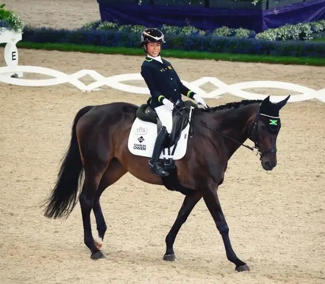 Jamaica makes equestrian history as Tegan Vincent-Cooke competes at FEI World Championships