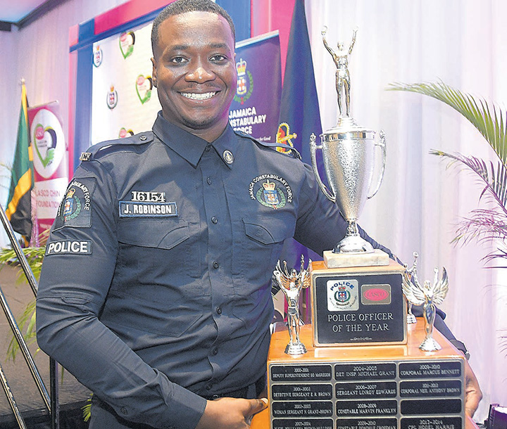 Constable’s mission to save youth earns him Lasco Top Cop Award