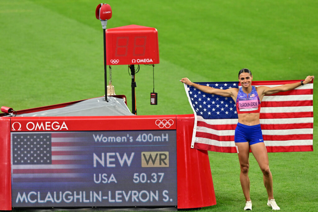ParisOlympics McLaughlinLevrone wins Olympic women's 400m hurdles